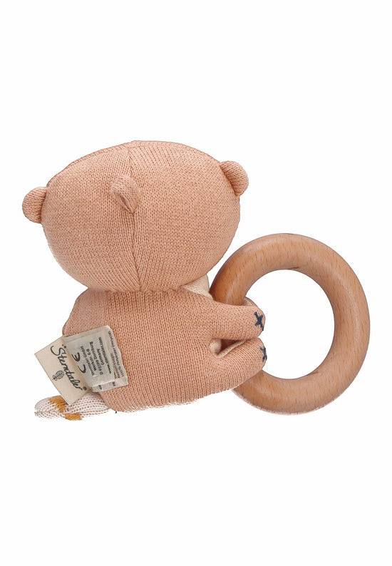 Sterntaler Holz-Greifling Otter Otti in Hellbraun, 13 cm Blitzangebot