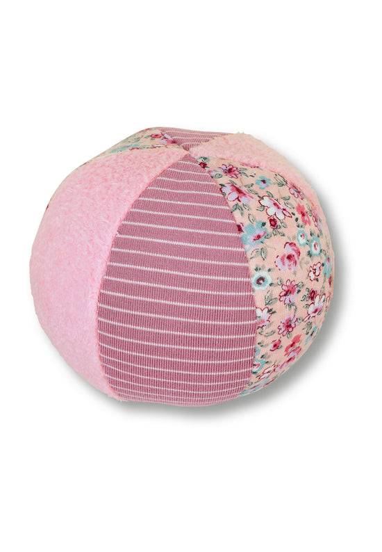 Sterntaler Ball in Rosa, 9 cm groß mit Rassel Kauf eins, bekomm eins gratis