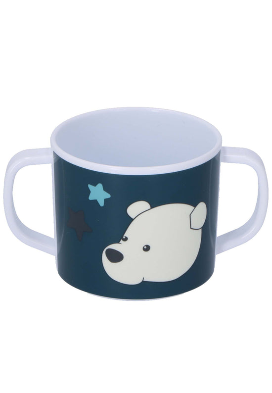Sterntaler Henkeltasse mit Trinkaufsatz Eisbär Elia, türkis Vierteljährliche Förderung