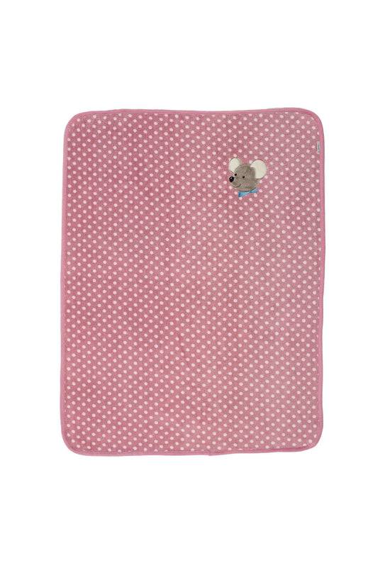 Sterntaler Plüsch-Decke Maus Mabel in Rosa mit hellen Punkten Rabatte dieses Monats