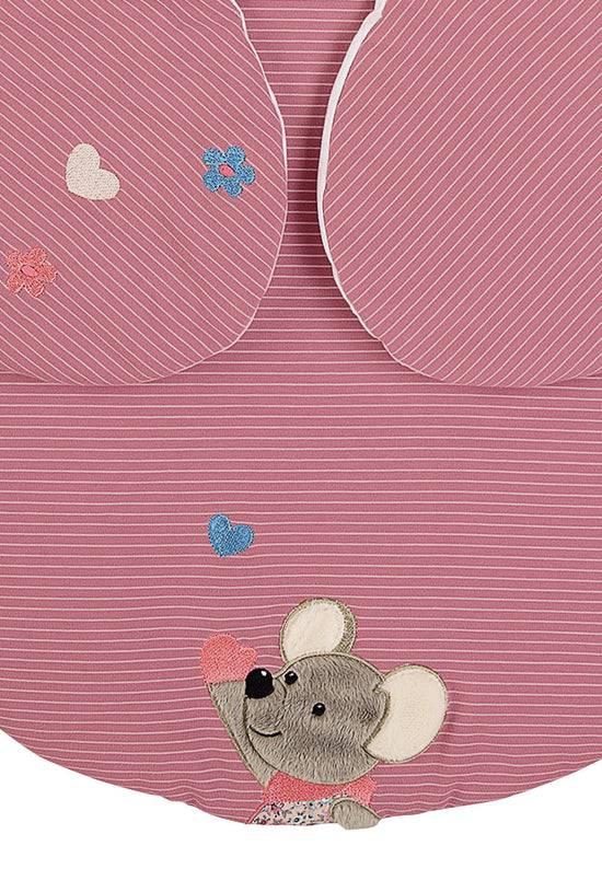 Sterntaler Einschlagdecke wattiert Maus Mabel aus Jersey,Rosa Verkauf