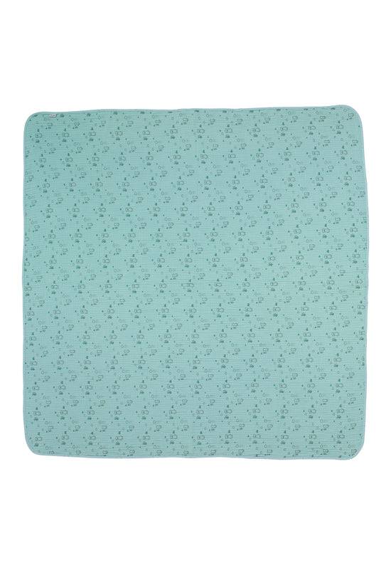 Sterntaler Schmusedecke Musselin Bär Ben in Grün, 120x120cm Fabrik Onlineshop