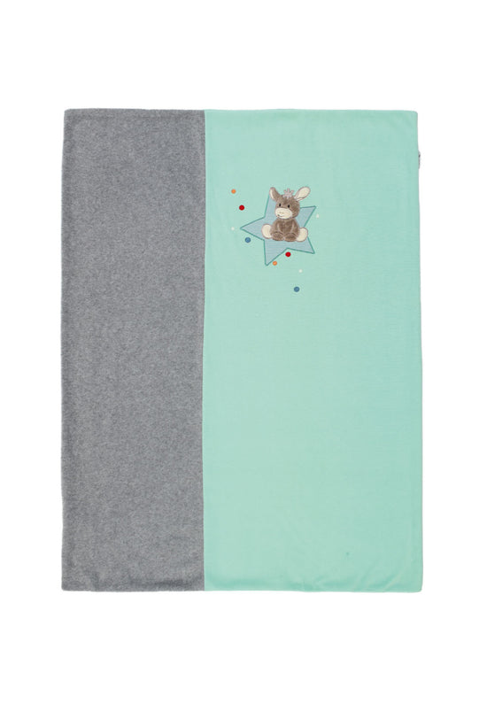 Sterntaler Schmusedecke Esel Emmi aus Microfleece, 75x100cm Fabrikpreis