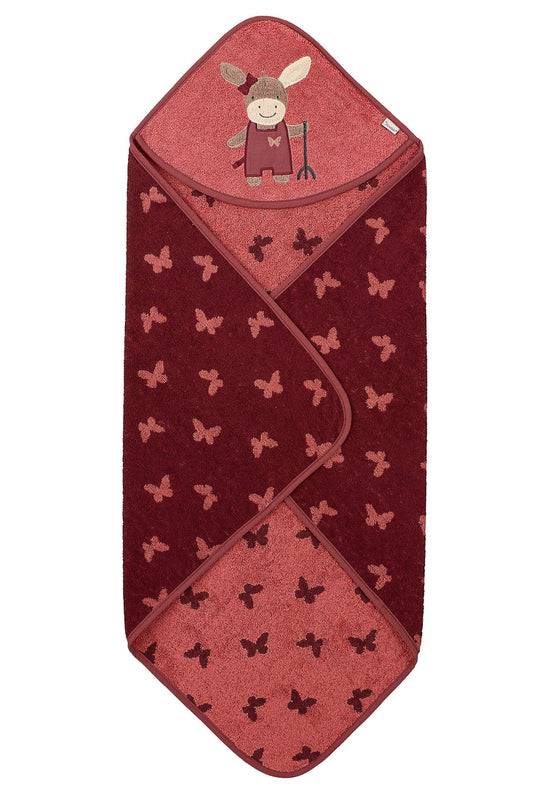 Sterntaler Badetuch 80x80 Esel Emmily mit Schmetterlingen Top Angebot