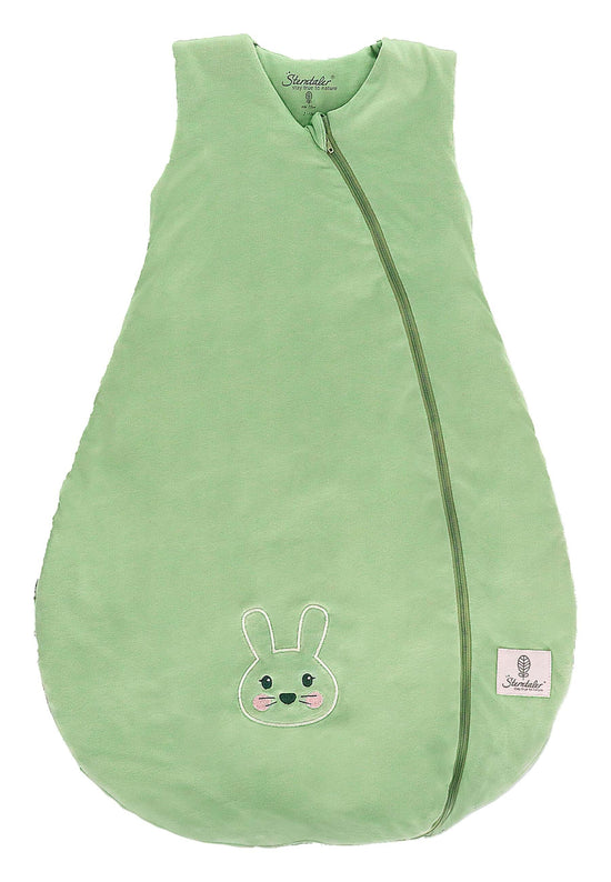 Sterntaler Ganzjahres-Schlafsack 90cm Hase Kinni in Grün Kostenlose Rückgabe