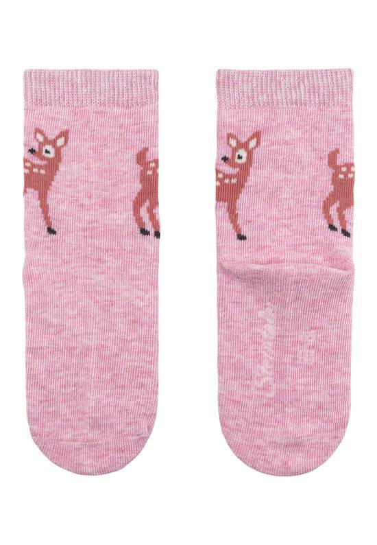 Sterntaler 3er Pack Baumwollsocken mit Rehkitz-Motiv zollfrei