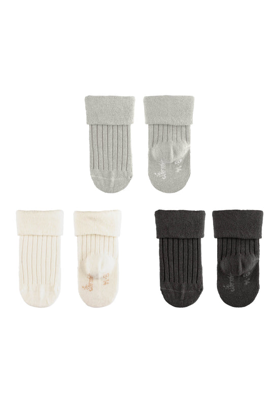 Sterntaler Baby Socken 3er Rippe aus Baumwoll-Mischgewebe 2025