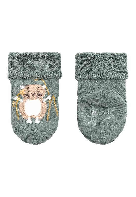 Sterntaler Baby Socken 3er Set Bieber aus Baumwoll-Mischgewebe Outlet
