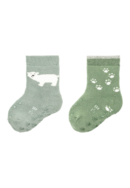 Sterntaler ABS Socken Eisbär im 2er-Pack mit rutschfester Sohle im Angebot