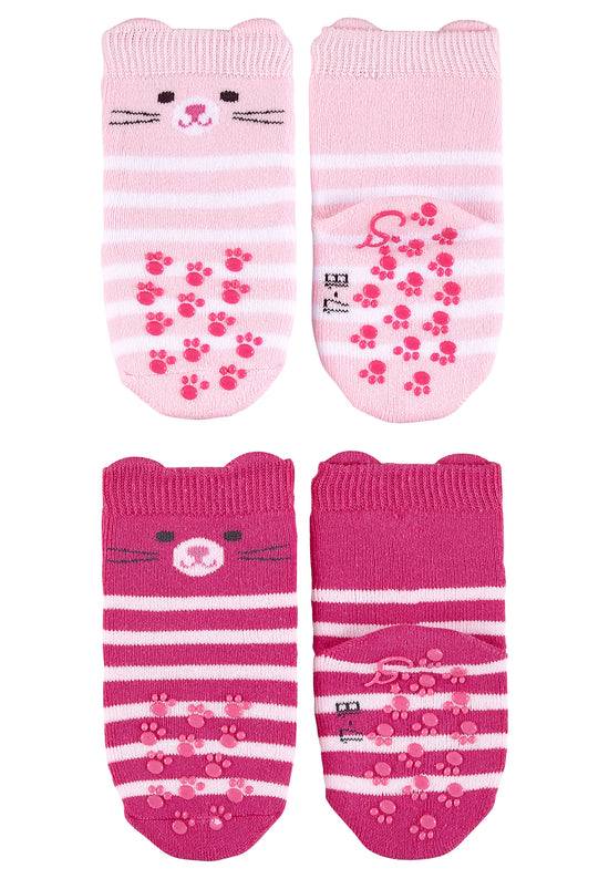 Sterntaler ABS-Krabbelsocken 2er-Pack Katze mit 3D-Ohren Meist gekauft