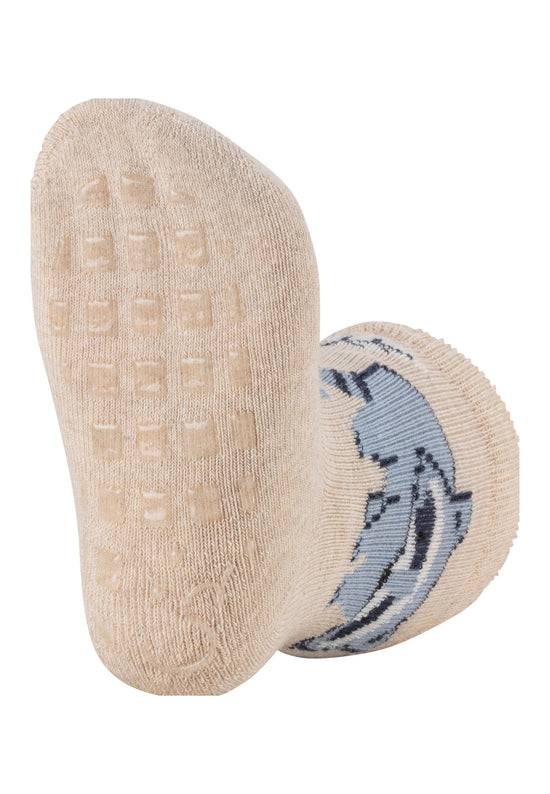 Sterntaler ABS Socken Waschbär im 2er-Pack mit rutschfeste Sohle Fabrikpreis