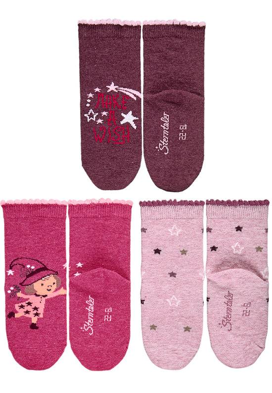 Sterntaler Socken für Mädchen, im 7er-Pack Versandkostenfrei
