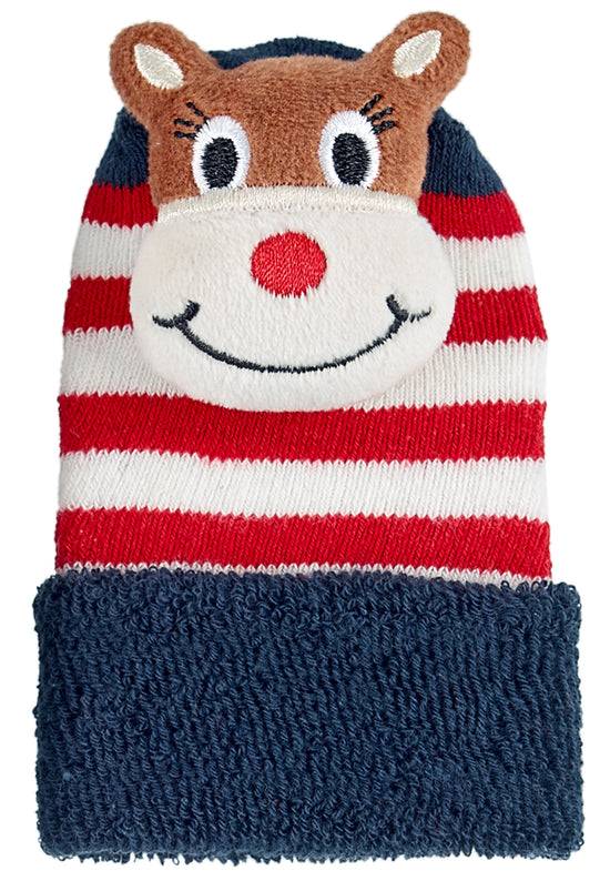 Sterntaler Baby Rasselsocken geringelt mit Motiv Weihnachten Zeitlich begrenztes Angebot