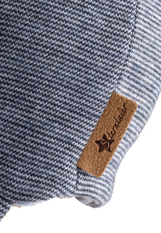 Sterntaler Beanie in Melange-Optik mit Streifendruck Letzte 3 Tage