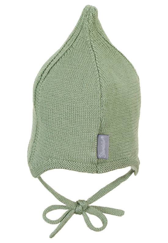 Sterntaler Strickmütze aus Wolle (Merino) mit kleinem Zipfel JETZT KAUFEN