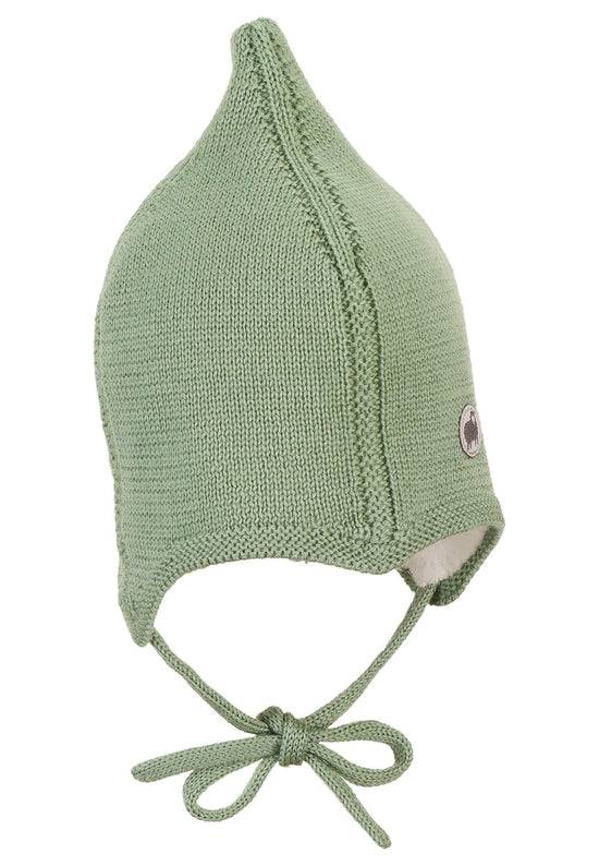 Sterntaler Strickmütze aus Wolle (Merino) mit kleinem Zipfel JETZT KAUFEN