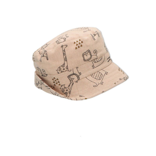 Sterntaler Fischerhut mit süßen Safari-Motiven in Beige Bis zu 60% Rabatt