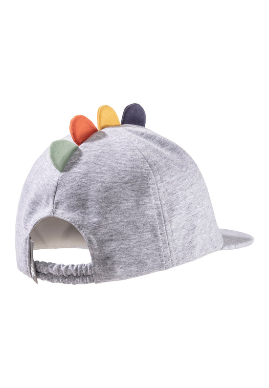 Sterntaler Baseballcap mit DINO-Stickerei in silber melange Sonderangebot der Fabrik