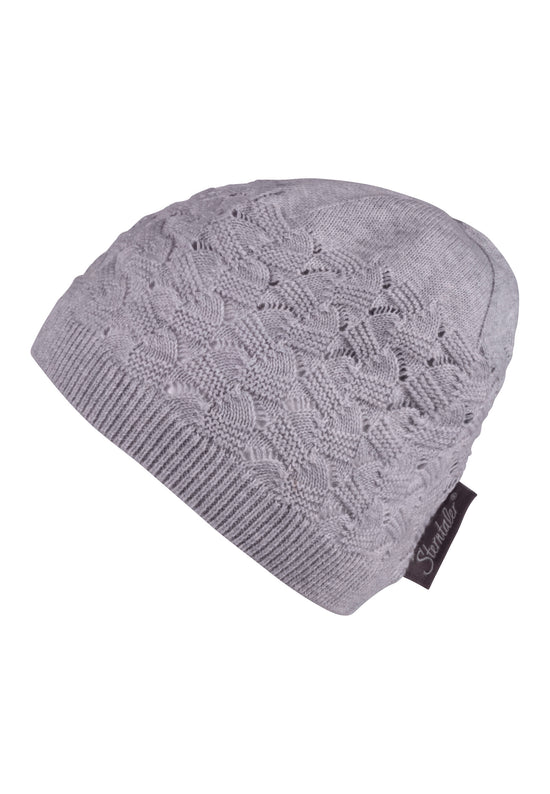 Sterntaler Strickmütze GOTS mit eingestricktem Lochmuster im Angebot
