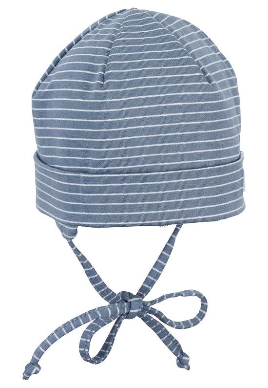 Sterntaler OCS Beanie aus Ringeljersey in Samtblau und Rosa Schlussverkauf