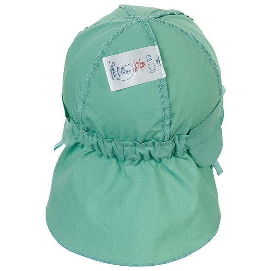 Sterntaler Schirmmütze mit Nackenschutz aus UV-Popeline (Bio) Rabatt