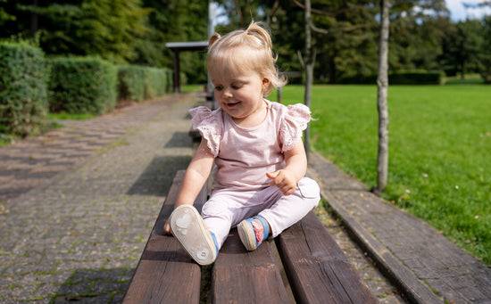Sterntaler Baby Ballerina im Jeanslook mit Quastern in graublau Top Angebot