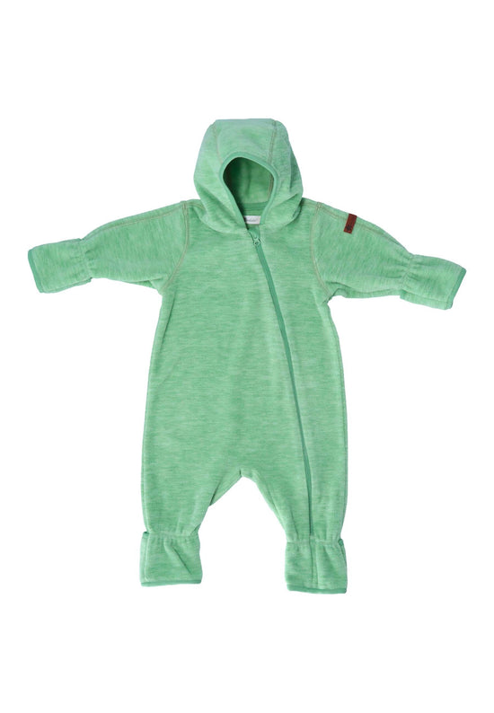 Sterntaler Overall aus Melange-Microfleece uni mit Kapuze Sonderangebote