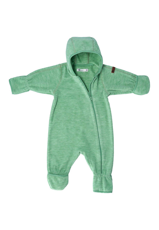 Sterntaler Overall aus Melange-Microfleece uni mit Kapuze Sonderangebote