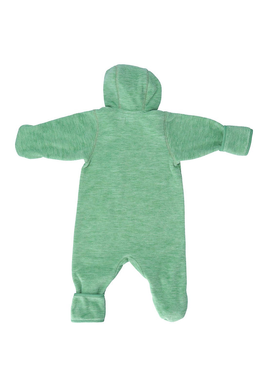 Sterntaler Overall aus Melange-Microfleece uni mit Kapuze Sonderangebote