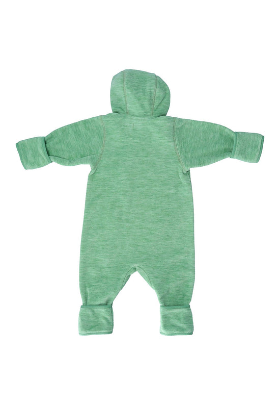 Sterntaler Overall aus Melange-Microfleece uni mit Kapuze Sonderangebote
