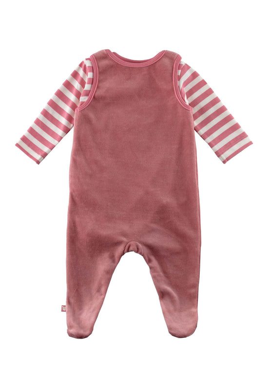 Sterntaler GOTS Strampler-Set Emmi girl aus Nicki in Rosa Super Sparpreis