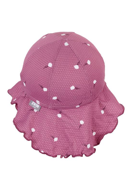 Sterntaler Schirmmütze mit Nackenschutz bedruckt mit Blumen Wochenangebot