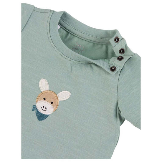 Sterntaler GOTS Kurzarm-Shirt mit Esel Emmi Applikation Bis zu 50% Rabatt