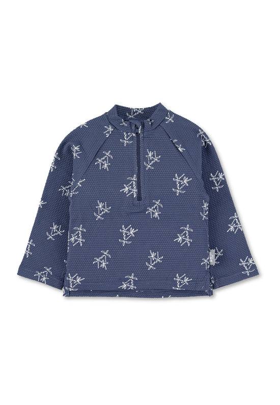 Sterntaler Schwimmshirt bedruckt mit Palmen in blau Nur noch ein Tag übrig