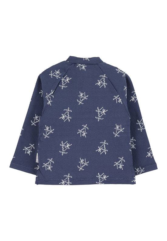 Sterntaler Schwimmshirt bedruckt mit Palmen in blau Nur noch ein Tag übrig