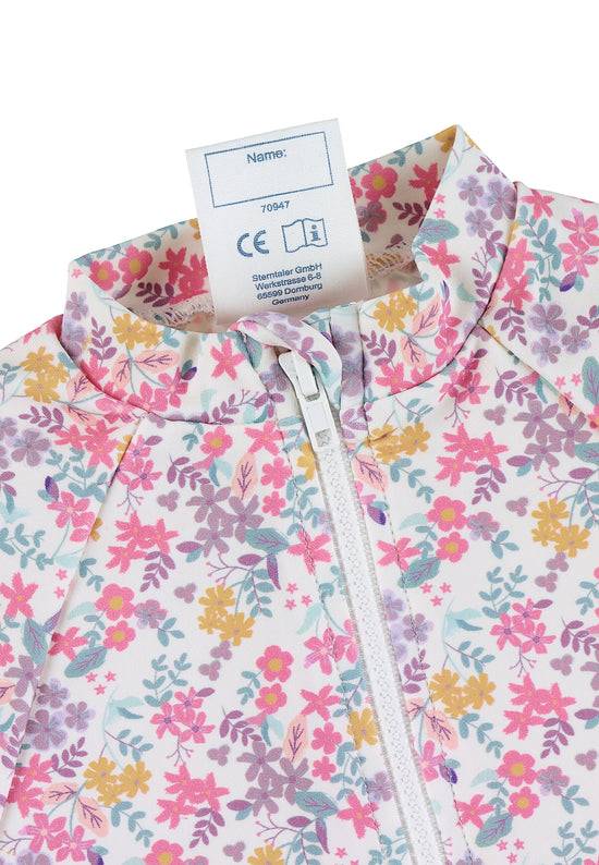 Sterntaler Schwimmshirt bedruckt mit Blumen in ecru 50% Rabatt mit kostenlosem Versand