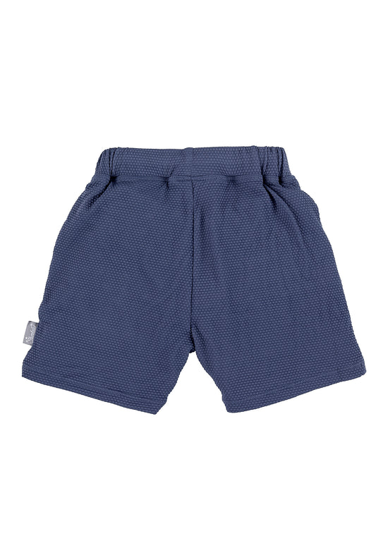 Sterntaler Kinder Badeshorts bedruckt mit Palmen in blau zollfrei
