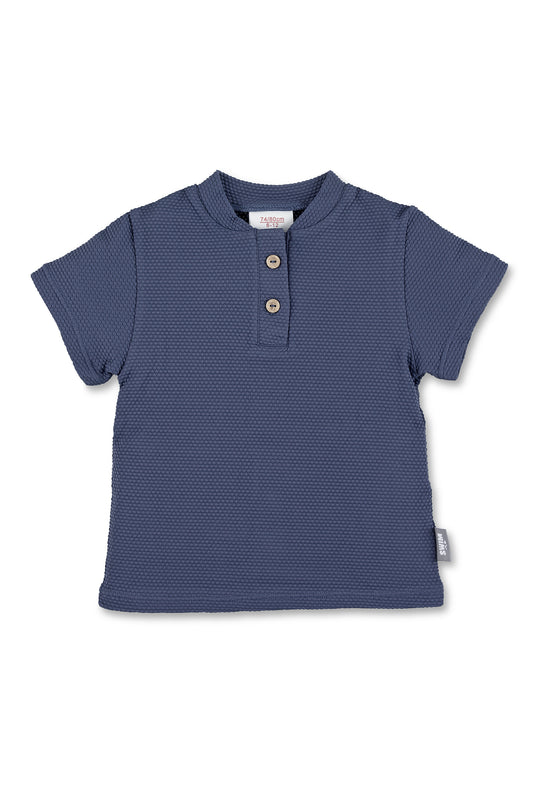 Sterntaler Schwimmshirt aus Strukturmaterial in blau Schlussverkauf