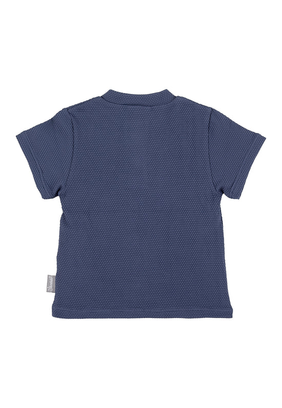 Sterntaler Schwimmshirt aus Strukturmaterial in blau Schlussverkauf