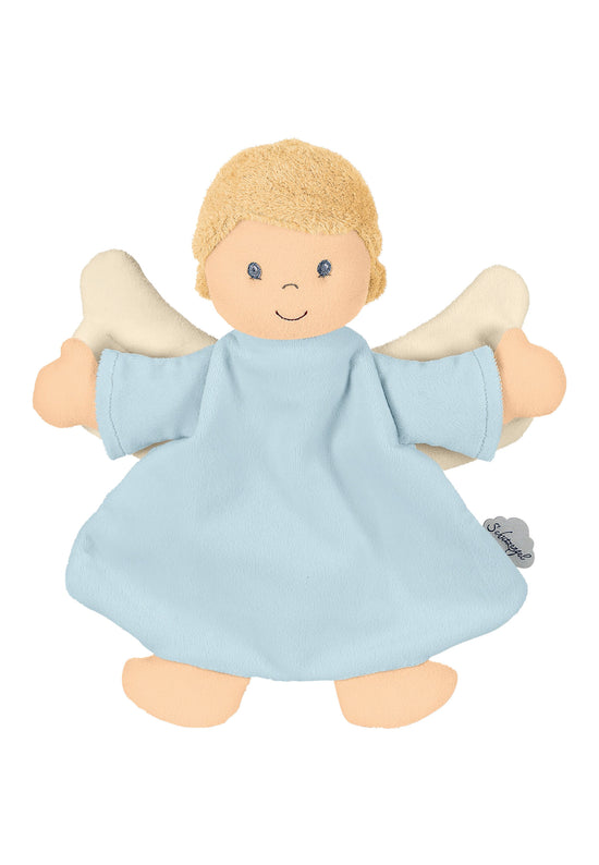 Sterntaler Schmusetuch Schutzengel in Bleu, 26 cm mit Rassel VIP-Rabatte