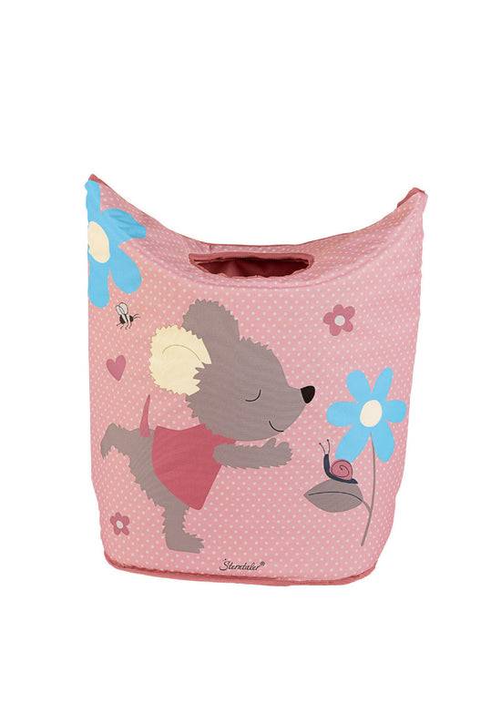 Sterntaler Aufbewahrungskorb Maus Mabel in Rosa, Grau u. Blau Discount Store für neue Produkte
