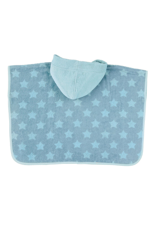 Sterntaler Poncho Esel Emmi aus Frottee in Hellblau, 70x50cm Clearance-Verkauf
