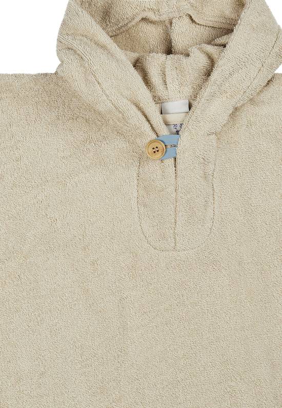 Sterntaler Badeponcho mit Motiv Dino Rexi in beige Speichern exportieren