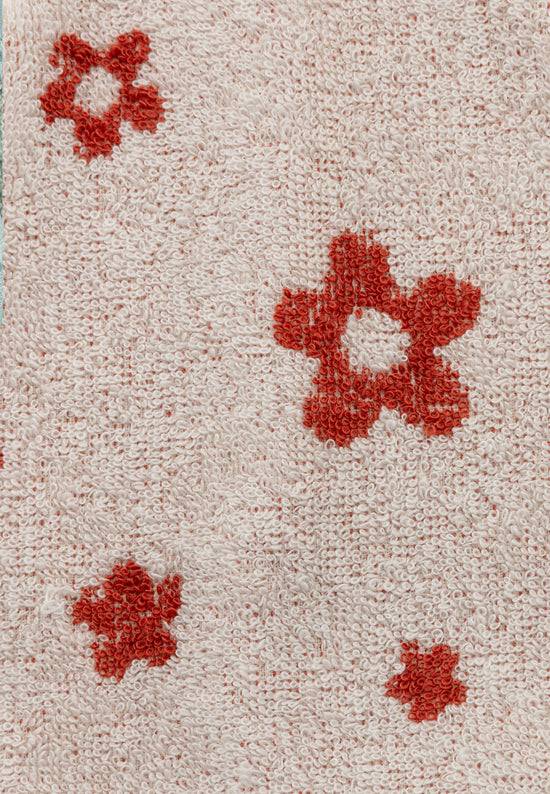 Sterntaler Kapuzenbadetuch Bauernhof mit Blumen, 100x70cm Rabatte dieses Monats