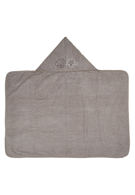 Sterntaler Kapuzenbadetuch mit Motiv Bauernhof, 100x70cm 2025