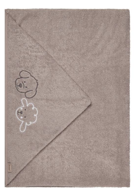 Sterntaler Kapuzenbadetuch mit Motiv Bauernhof, 100x70cm 2025