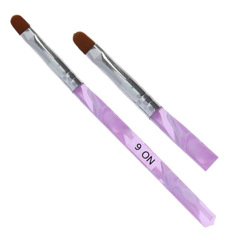 Sun Garden Nails Gelpinsel aus Rotmarderhaar - Rounded Fabrikverkauf