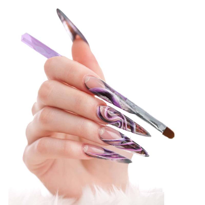 Sun Garden Nails Gelpinsel aus Rotmarderhaar - Rounded Fabrikverkauf