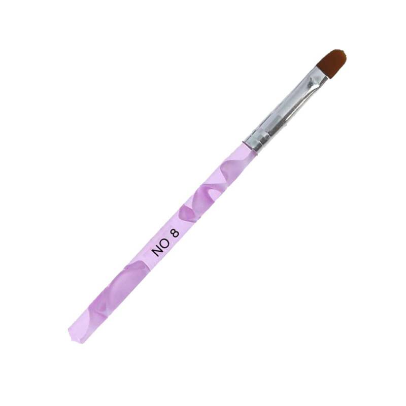 Sun Garden Nails 4 tlg. Set Gelpinsel aus Rotmarderhaar - Rounded Meist gekauft
