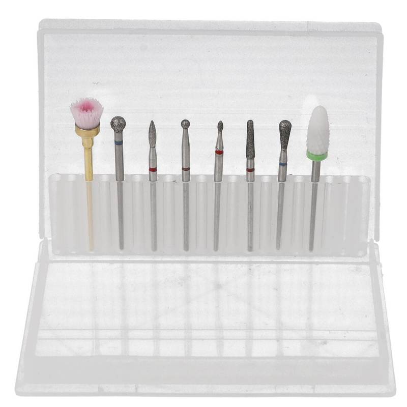 Sun Garden Nails 8tlg. Bit Set Nagel Fräser Aufsätze - Set 1 Jubiläumsangebot